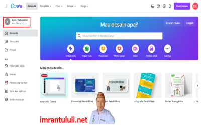 Panduan Menautkan Akun belajar.id ke Canva untuk Pendidikan