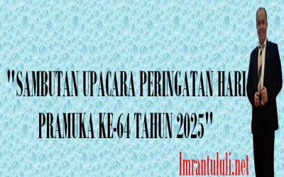 SAMBUTAN UPACARA PERINGATAN HARI PRAMUKA KE-64 TAHUN 2025