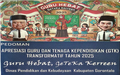 PEDOMAN APRESIASI GTK TRANSFORMATIF TAHUN 2025 KABUPATEN GORONTALO