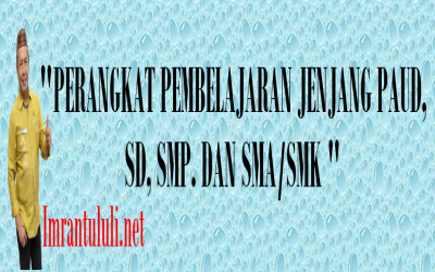 PERANGKAT PEMBELAJARAN JENJANG SD