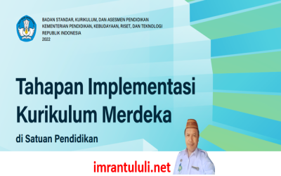Tahapan implementasi kurikulum  di Satuan Pendidikan