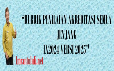 RUBRIK PENILAIAN AKREDITASI JENJANG SD MI, SMP MTs, SMA MA TAHUN 2025