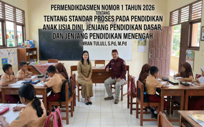 PERMENDIKDASMEN NOMOR 1 TAHUN 2026 TENTANG STANDAR PROSES PADA PENDIDIKAN ANAK USIA DINI, JENJANG PENDIDIKAN DASAR, DAN JENJANG PENDIDIKAN MENENGAH