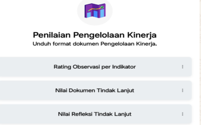 FORMAT DOKUMEN PENILAIAN PENGELOLAAN KINERJA