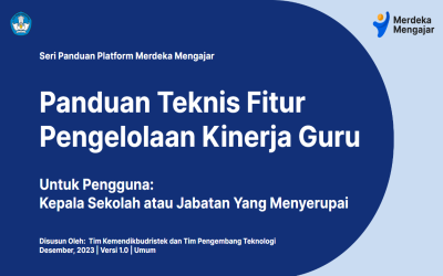 Panduan Teknis Fitur Pengelolaan Kinerja Guru Untuk Atasan