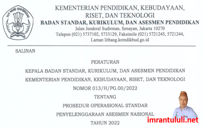POS AN (ANBK) dan JADWAL PELAKSANAAN AN (ANBK) TAHUN 2022