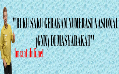 BUKU SAKU GERAKAN NUMERASI NASIONAL (GNN) DI MASYARAKAT